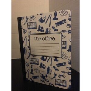 The Office Composition Notebook Dunder Mifflin 9.75" x 7.5” Journal from NBC
